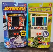 ASTEROIDS & CENTIPEDE handheld video game Atari Classic Arcade NEW SEALED
