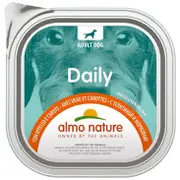 Almo nature Daily Menu with Veal and Carrots - 100GR