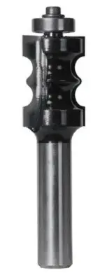 Carbitool SINGLE REGENCY TCT ROUTER BIT 3/4″ Diameter, 1/2″ Shank, With Bearing
