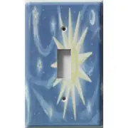 SnazzySwitch Sun, Moon, and Stars Decorative Light Switch Plate Cover