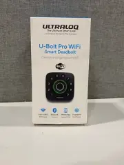 Smart Lock ULTRALOQ U-Bolt Pro WiFi,Wireless App Controlled Fingerprint Deadbolt