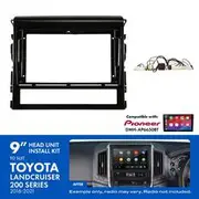 Aerpro 9" Multimedia Receiver Head Unit Kit to suit Toyota LandCruiser 200 - AKTO26