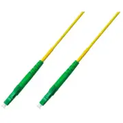 Lynn Simplex Fiber Optic Patch Cable OS2 Single Mode LC/APC-LC/APC Connector 1M