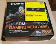 B650 Gaming Motherboard AM5 & 32GB DDR5 RAM Corsair 6000 MHz