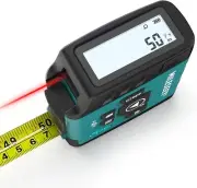 Rechargeable Waterproof Laser Distance Meter - Digital & Tape Measuring Tool
