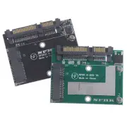Half height MSATA Mini Pcie SSD To 2.5'' SATA3 6.0gps Adapter Converter Card CR