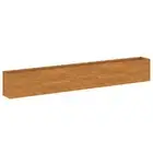 Raised Garden Bed 482x50x69cm Corten Steel Grow Box Pot Planter Herb Container