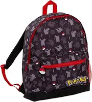 [Pokémon] Backpack For Adults Teens Kids Pikachu Pokeball School College Lunch Bag Travel Sports Rucksack