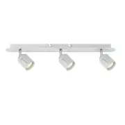 Beryl 3 Light White Bar Spotlight