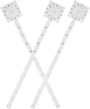 Abaodam 3PCS DIY Wall Clock Graduated Ruler Kit Lightweight Paper for Easy Assembly Silent Precision Clock Parts for Home Living and Office Decor
