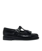 G.H. Bass Co. Weejuns Tassel Flats UK6.5,UK4.5,UK8,UK7,UK5.5,UK6,UK5,UK4,UK3 Black