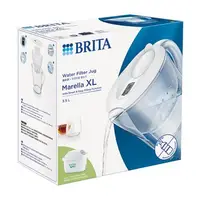 在飛比找順發線上購物優惠-BRITA 馬利拉濾水壺3.5L 白