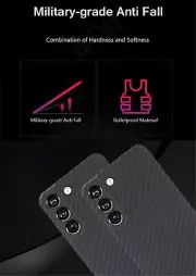 Bulletproof Aramid Fiber Carbon Case for Samsung Galaxy