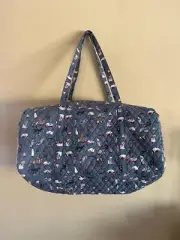 Vera Bradley Large Traveler Duffle Bag Cat’s Meow
