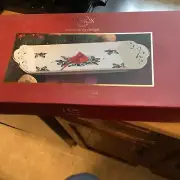 LENOX WINTER GREETINGS PIERCED TIDBIT TRAY, NIB