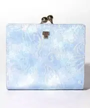 ANNA SUI Papillon clasp bi-fold wallet Cowhide Leather