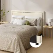 Oikiture Bed Head Queen Size Headboard Bedhead