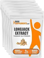 BulkSupplements Longjack (Tongkat Ali) Extract Powder (5 Kilograms)