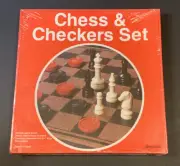 Pressman: Chess and Checkers Set - Sealed *US Government Issued*