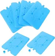 LABRIMP Breastmilk Bottle Ice Packs Cooler Freezer Packs 6pcs Ice Box Fresh Storage Box Camping