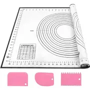 Silicone Rolling Cake Dough Mat Pastry Clay Fondant Baking Sheet Large 70 x 50cm