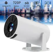 Mini Portable Smart Projector 4K 10000 Lumen Android WIFI Bluetooth Home Theater