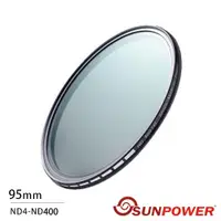 在飛比找ETMall東森購物網優惠-SUNPOWER TOP1 95mm 可調減光鏡(湧蓮公司貨