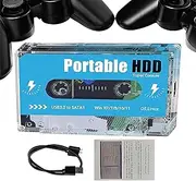 Retro Cassette Game Console - Pocket Super Console, 70 Classic Emulators | Plug and Play Video Game Console Built in 60000+ Games, 4k Hd Game Stick, TV Game Console, 70 Classic Emulators