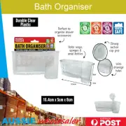 Bath Organiser Storage Bathroom Accessory Rack Holder Shelf Organizer