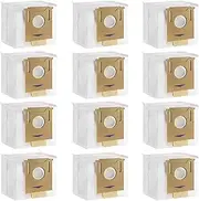 12 Pack Dust Bags for for Yeedi K781+, for ECOVACS Deebot Ozmo T8 AIVI T8 Max, AIVI & T8, T9 T9+ N8 N8 Pro Plus Series DX93 DDX96 Vacuum Cleaner Parts