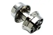 HARLEY Chrome Rear Wheel Hub fits 1997-1999 FXST, 1986-1994 FXR, 1986-1994 FXR