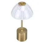H Portable Crystal LED Desk Lamp 3 Levels Brightness Touch Control Dimmable Bed