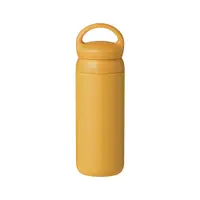 在飛比找PChome24h購物優惠-日本KINTO 提式輕巧保溫瓶500ml-芥末黃