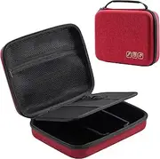 ProCase Diabetes Insulin Travel Case Medicine Kit Organizer Carrying Case for Diabetic Supplies -Wine