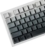 YMDK Gradient Keycaps Blacklit Thick PBT Keycap, Shine Through OEM Profile, 134 Key Set Cherry Profile Dye Sub, Minimalist Style Custom Key Cap for MX Mechanical Keyboards