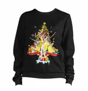 Freddie Mercury Christmas Tree Sweater Sweatshirt Pullover CrewneckHoodie sweatshirt