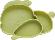 Baby Plate, 1 Piece, Baby Plate Bowl, Mini Silicone Plate, Can Be Used in the Dishwasher and Microwave, Children's Plate, for Baby Toddlers and Children, Portable Plate, Baby Non-Slip