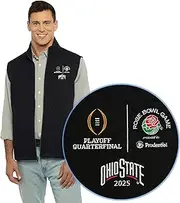 Vantage Apparel Men's Ohio State Buckeyes Rose Bowl Quilted Vest | Cfp 2024-2025