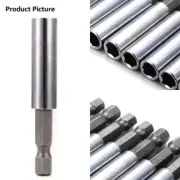 Screwdriver Bit Extension Clamp Hex Shank Set Adaptor Long Shank Magnetic Tools