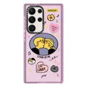Galaxy S23 Ultra Impact Case Grim B Sticker Case