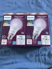 2x Pack Philips 60W Smart Bulb Full Color Wi-Fi LED Wiz Connected 800 Lumen New