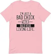 [Teegarb Letter Blanket] Novelty Baldheaded Enthusiast Women Woman Girl Ladies Lady Humorous Baldpated, Pink, Small