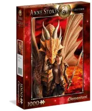 Clementoni - 39464 - Anne Stokes Collection - Inner Strenght Puzzle for Adult...