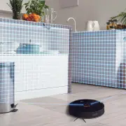 MyGenie IQ1000 Self Empty Robotic Vacuum Cleaner + Tower Lightstream LIDAR Black Black