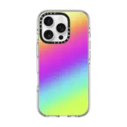 iPhone 16 Pro Clear Case MagSafe Compatible Neon Summer Sky No. 5