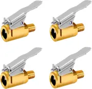 Tire Inflator Nozzle with Clip, Air Chuck Quick Connect for Tire Inflation, Tire