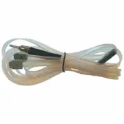 Seaworthy Am/Fm Radio Antenna 3-pole Dipole Soft Wire White SEADP36AXT