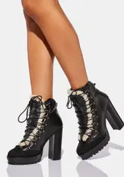 In Wonderland Vegan Leather Boots