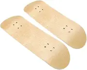 NOLITOY Wooden Skateboard Decks DIY Kit Replacement Decks 2pcs Set Boys and Girls' Parts