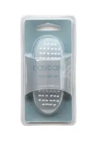 Basicare Double Sided Nail Brush Nylon Bristles